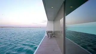 Exploring a  4 700 000 Floating House Featuring an Underwater Bedroom 4K 60FPS