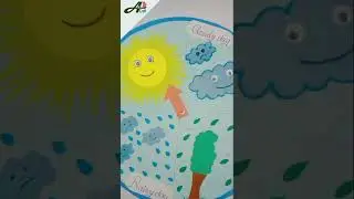 weather wheel/ yt shorts /kids craft