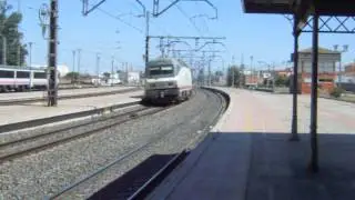 RENFE 252 EN ALCAZAR DE SAN JUAN (MAYO-2014)