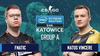 CS:GO - Natus Vincere vs. Fnatic [Inferno] Map 2 - Group A - IEM Katowice 2020