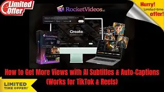 How to Get More Views with AI Subtitles & Auto-Captions - RocketVideos AI Review