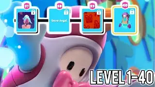 Fall Guys Season 3 All Rewards Level 1 To 40 | Fall Guys Season 3