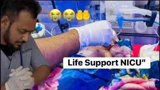 Title: Saving a Tiny Life 💔 | Life Support Baby Suction in NICU | Critical Newborn Care