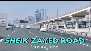DUBAI Sheik Zayed Road, Dubai UAE - Driving Experience