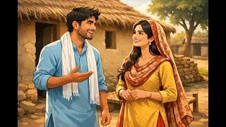 Madhu Aur Ganesh Ki Kahani | Gaon Ki Simple Love Story | Village Cartoon AI
