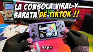 LA CONSOLA VIRAL Y BARATA DE ALIEXPRESS/TIKTOK R36H REVIEW EN ESPAÑOL
