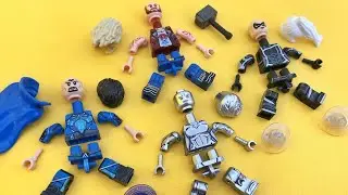 Lego Marvel Heroes Minifigures | Silver Surfer, Thor, Doctor Strange | Unofficial Lego Set