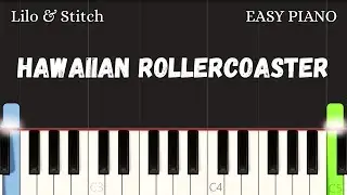 Hawaiian Rollercoaster - Lilo & Stitch Easy Piano Tutorial for Beginners