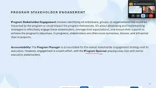 PgMP - Stakeholder Engagement - PgMP Hard questions