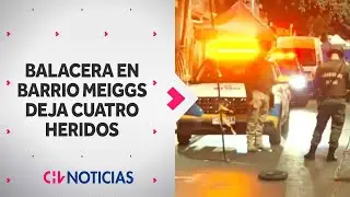 Violenta balacera en Barrio Meiggs: Los cuatro heridos serían “tolderos” - CHV Noticias