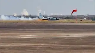 NASA aircraft makes belly landing at Houston's Ellington Airport