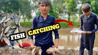 Desi Way of catching Fish 😊