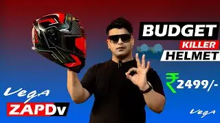New Vega Zap DV😍New Budget Killer Helmet  Best Helmet Under 2500 | Better Than Studds Drifter?