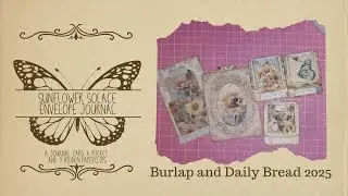Sunflower Solace Envelope Journal - Part 2 Misc Ephemera