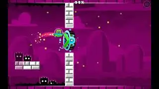 GEOMETRY DASH SPACE TRAILER         SPACE DASH LEVEL 1 
