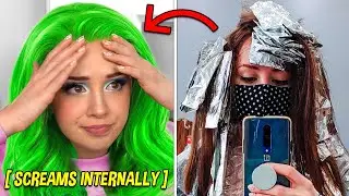 I dyed my hair ...