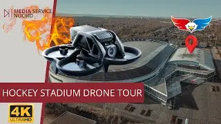 4K Indoor Drone Tour | Hockey Stadium | DJI FPV Avata