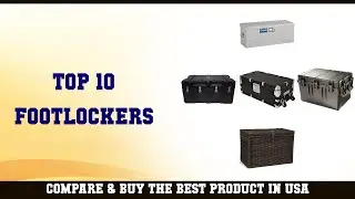 Top 10 Footlockers to buy in USA 2021 | Price & Review
