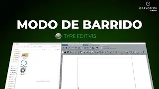 Software CAD/CAM TypeEdit V15 | Nuevo Modo de Barrido