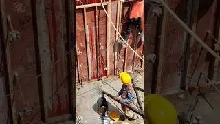 hole and tie rod fixing for shuttering#short#shorts #viral_video #youtubeshorts #trending