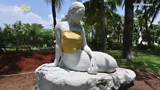 Indonesian Theme Park Covers Up Topless Mermaid Statues To Respect &lsquo;Eastern Values&rsquo;