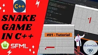 Create Simple Game Tutorial 01 - (Demo) Snake Game Using C++ (SFML) With Source Code | Snake Game