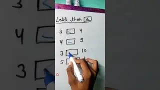Less than in math trick #trick #math #dragon_vs_tiger_math_trick #mathtrick #shortvideo #puzzle