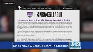 Sacramento Kings Moving Their G League Team From Reno To Stockton