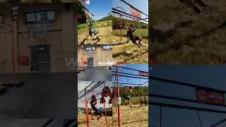 These OCR Athletes Make Impossible Obstacles Look Easy #ocr #obstaclecourse #obstacles #shorts