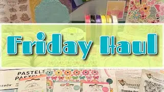 4/18/25 Friday HAUL ~ I won the NEW Doodlebug Butterfly Kisses collection! + Joann’s, Etsy, & more