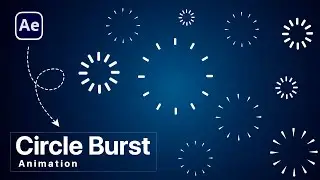 Circle Burst Animation in After Effects Tutorial