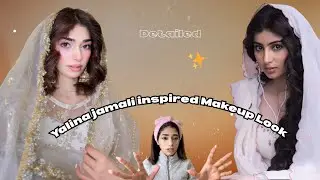 Yalini jamali inspired Makeup Look 📸🪄 in Detail 