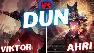 DUN | VIKTOR VS AHRI | MID GAMEPLAY | Patch 15.3 / Season 15 | #LeagueofLegends
