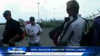 Nepal avalanche: search for 7 missing climbers