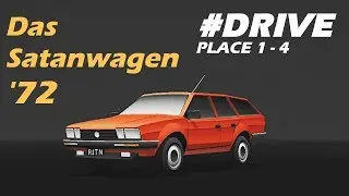 #DRIVE Gameplay - Das Satanwagen '72 - Местность 1 - 4 | Игры на телефон