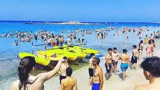 Protaras Most Beautiful Beach of Europe!Cyprus 🇨🇾#Shorts #youtubeshorts 