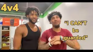 INTENSE 4v4 Basketball !