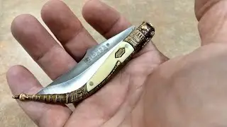 🌍 KNIVES OF THE WORLD - JOKER CLASSIC POCKET KNIFE - 420 BLADE STEEL $13