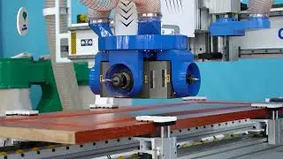 CNC Woodworking Machine for Door Lock Hole Drilling and Hinge Slotting for Sale at Cost Price