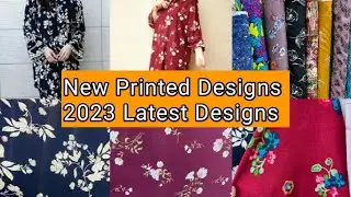 New Printed Designs | Boski Linen Fabric | Latest New Designs 2023 | By nasir All Fabrics |
