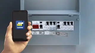 Brother - C&oacute;mo crear etiquetas para un panel frontal con la rotuladora PT-E920BT Cube Pro