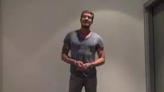 Patrick Grabowski zum Rhetorik-Seminar mit Sven Sander