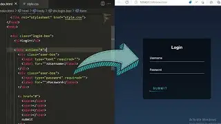 ASMR Programming - Animated Login Form HTML & CSS | No Talking