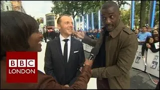 Star Trek Beyond &ndash; Idris Elba and Simon Pegg interview at London premiere