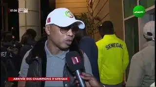 🔴AIBD Arriv&eacute;e des champignons d'Afrique :reaction d'El Hadji Diouf 