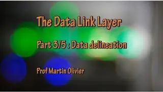 Data link layer (3/5): Data delineation (Computer networks)