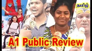 A1 Movie Public Review / #Santhanam / #Comedy / Chennai Pattinam