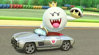 Mario Kart 8 Deluxe - Mirror Shell Cup (King Boo Gameplay)