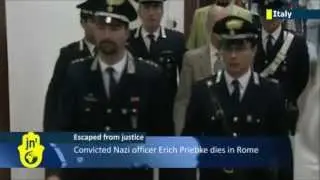 Nazi War Criminal Cheats Justice: Convicted Nazi murderer Erich Priebke dies at home in Rome