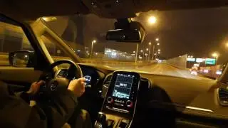 2017 Renault Grand Scenic NIGHT TEST DRIVE Led Lights [Jazda Pr&oacute;bna] Testowa PL